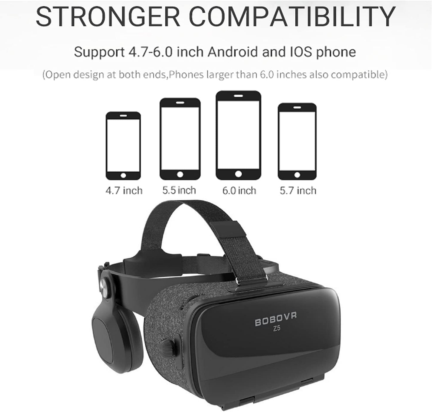 Dragon VR Gaming 3D Stereo Headset with Bluetooth Gaming Controller